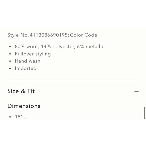 NWT Size S - Anthropologie Sensual Off-the-Shoulder Sweater Blue (NWT US$ 148) - Picture 6 of 12